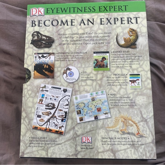 ⭐️DK Publishing ⭐️ EYEWITNESS EXPERT: DINOSAUR (EYEWITNESS EXPERTS) - Picture 2 of 14